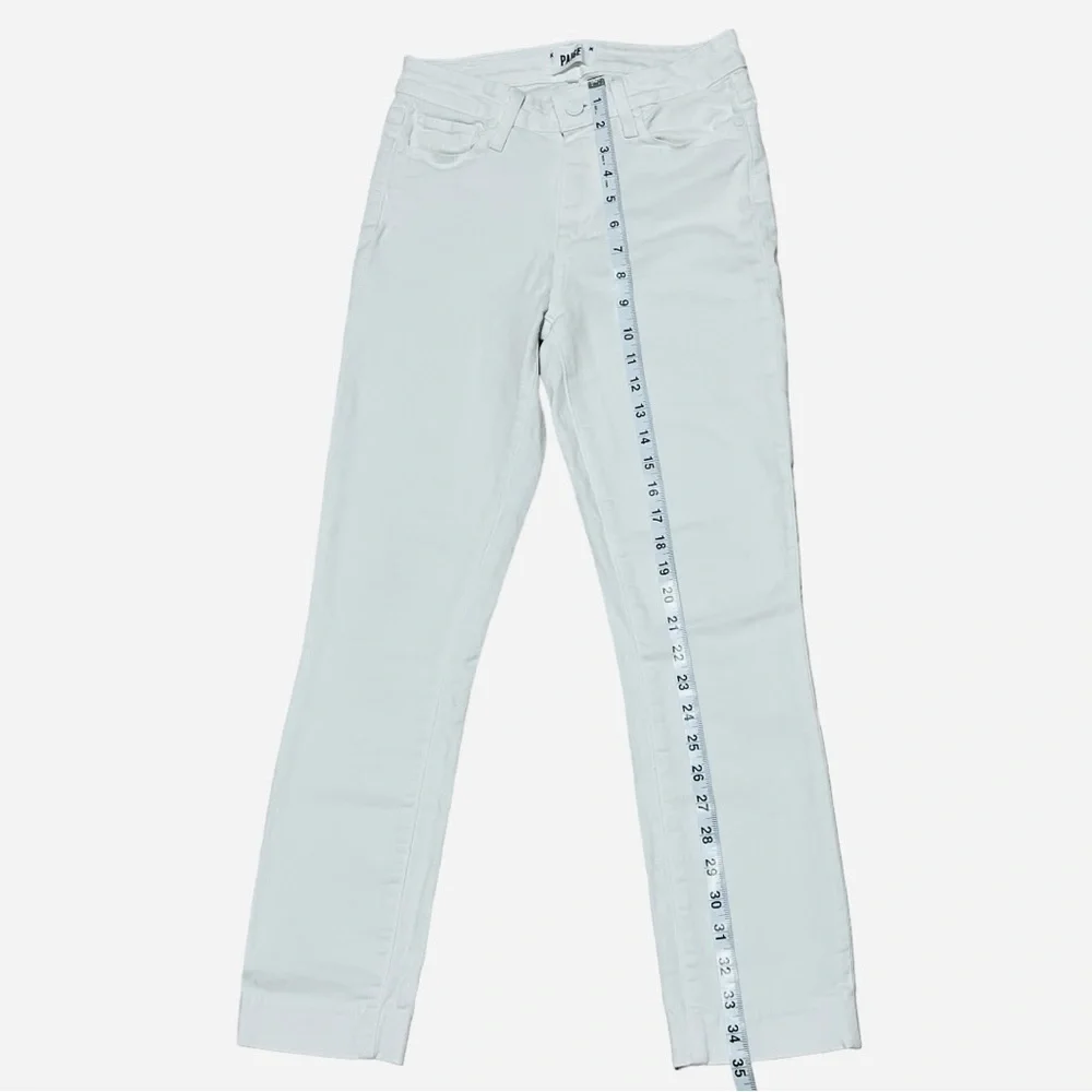 PAIGE Hoxton Ankle Skinny White Crisp Size 26